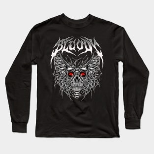 devil butterfly heavy metal Long Sleeve T-Shirt